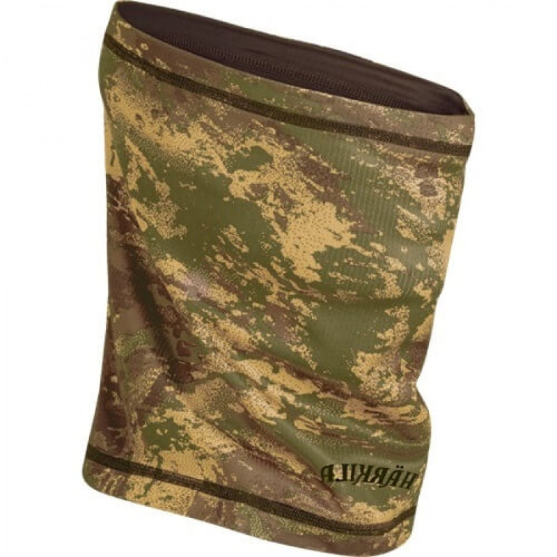 Neck gaiter HARKILA Lynx reversible (AXIS MSP®Forest green)