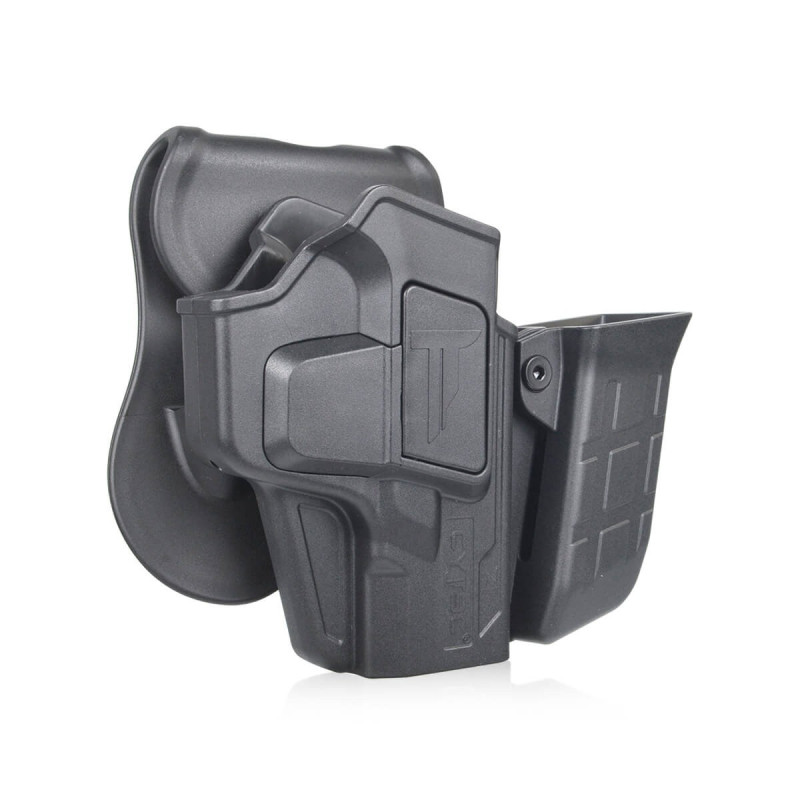 Pistol and magazine case CYTAC Glock 19,23,32 (Gen 1,2,3,4). Glock 19 Gen
