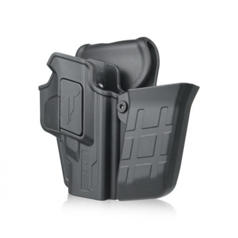 Pistol and magazine case CYTAC Glock 19,23,32 (Gen 1,2,3,4). Glock 19 Gen