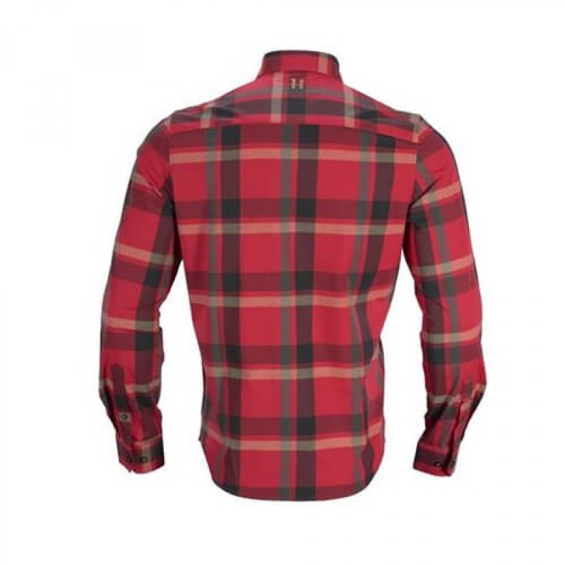 Shirt HARKILA Amlet (red check)