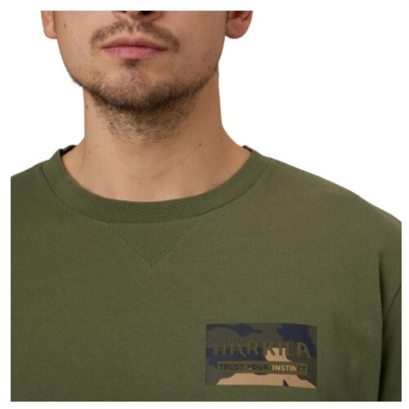 T-shirt HARKILA Core (Dark Olive)