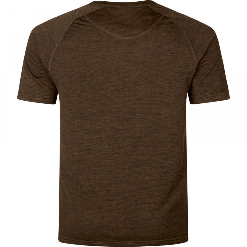T-shirt SEELAND Active S/S (Demitasse brown)