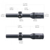 Rifle scope VECTOR CONTINENTAL 1-6×24 Hunting SFP