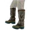 Camouflage Gaiters with Deer Motif WILD ZONE (green)