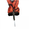 Camouflage Gaiters with Boar Motif (orange)