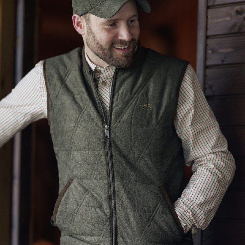 Liemenė BLASER Vintage Victor (olive melange/black) 80410400