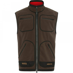 Liemenė HARKILA Kamko fleece reversible (Brown/red)