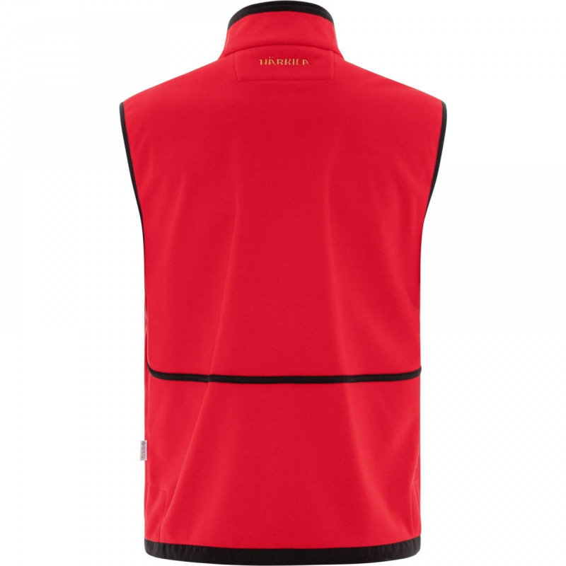 Liemenė HARKILA Kamko fleece reversible (Brown/red)