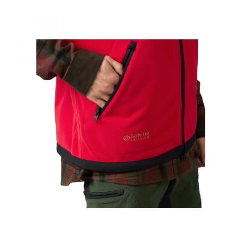 Liemenė HARKILA Kamko fleece reversible (Brown/red)
