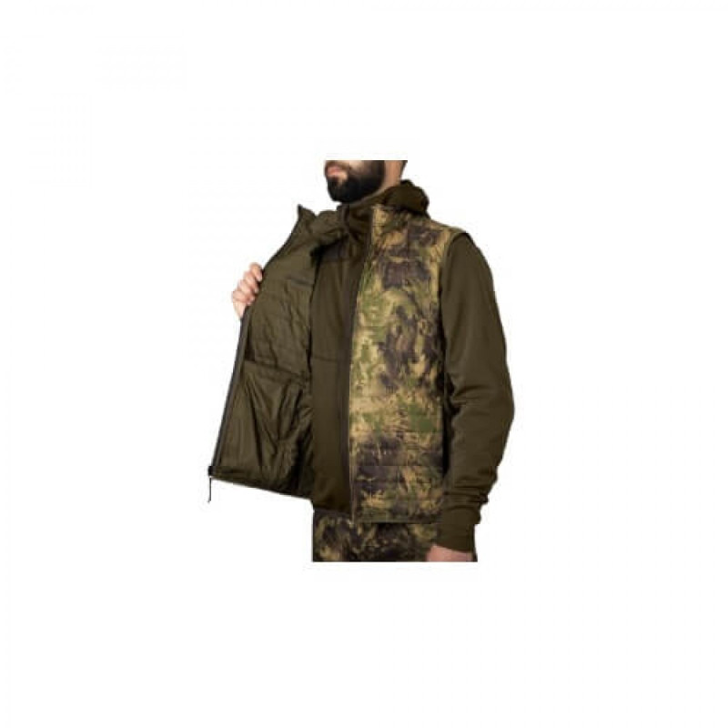 Liemenė HARKILA Deer Stalker reversible packable (Willow green/AXIS MSP®Forest