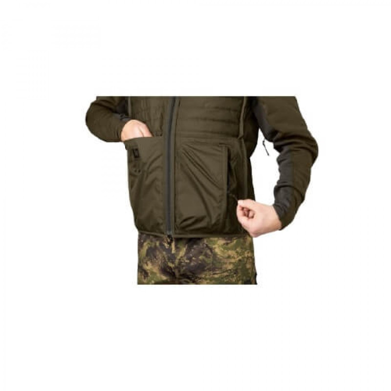 Liemenė HARKILA Deer Stalker reversible packable (Willow green/AXIS MSP®Forest