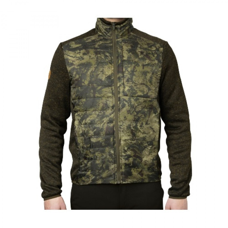 Striukė SEELAND Theo Hybrid Camo (pine green/invis green)