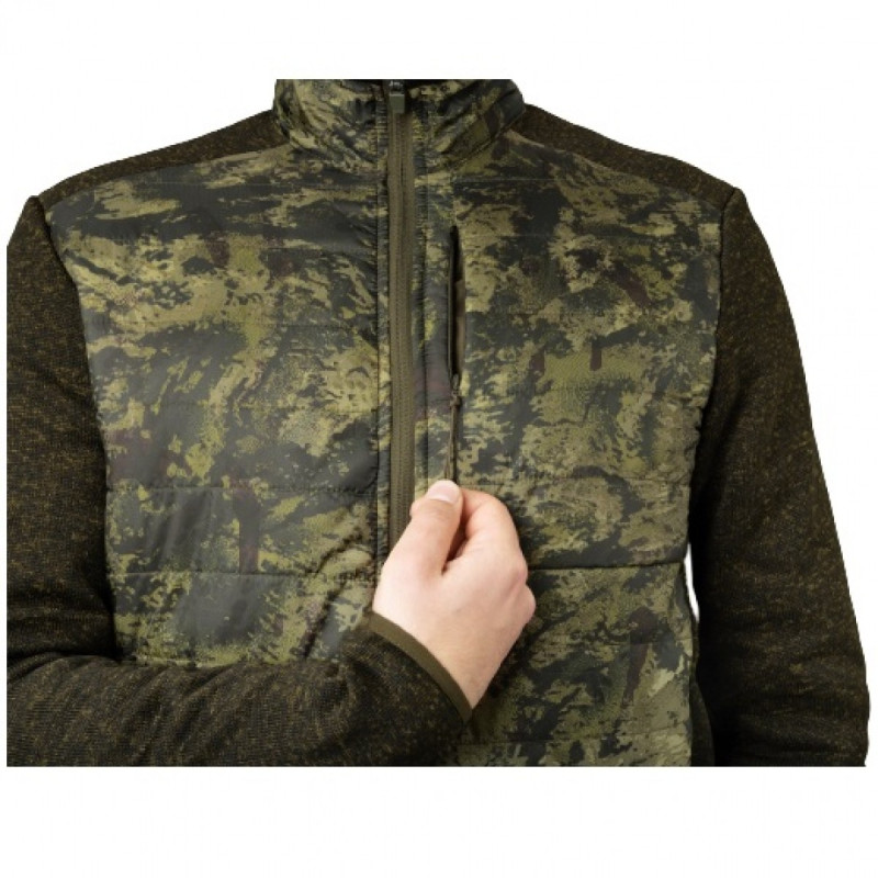 Striukė SEELAND Theo Hybrid Camo (pine green/invis green)