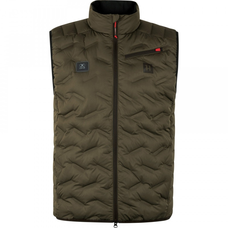 Liemenė HARKILA Clim8 Insulated, šildoma (willow green)