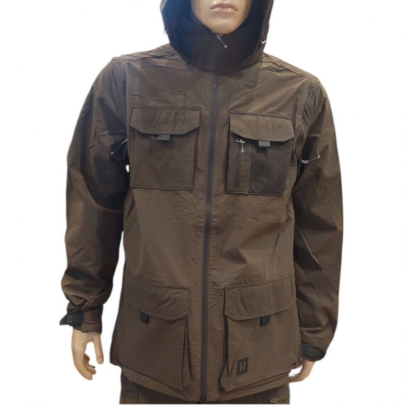 Jacket HARKILA Trail zip-off (Willow green)