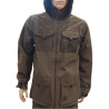 Jacket HARKILA Trail zip-off (Willow green)