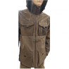 Jacket HARKILA Trail zip-off (Willow green)