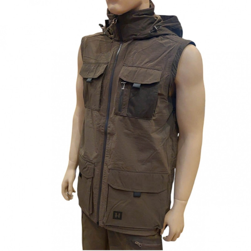 Jacket HARKILA Trail zip-off (Willow green)