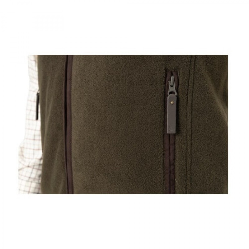Liemenė SEELAND Woodcock Earl fleece (Pine green melange)