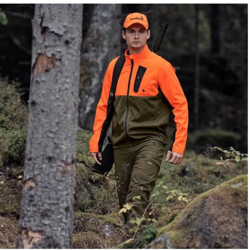 Striukė SEELAND Force Advanced sotfshell (Hi-Vis Orange)