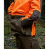 Jacket SEELAND Venture Rover (Pine green/Hi-Vis orange)