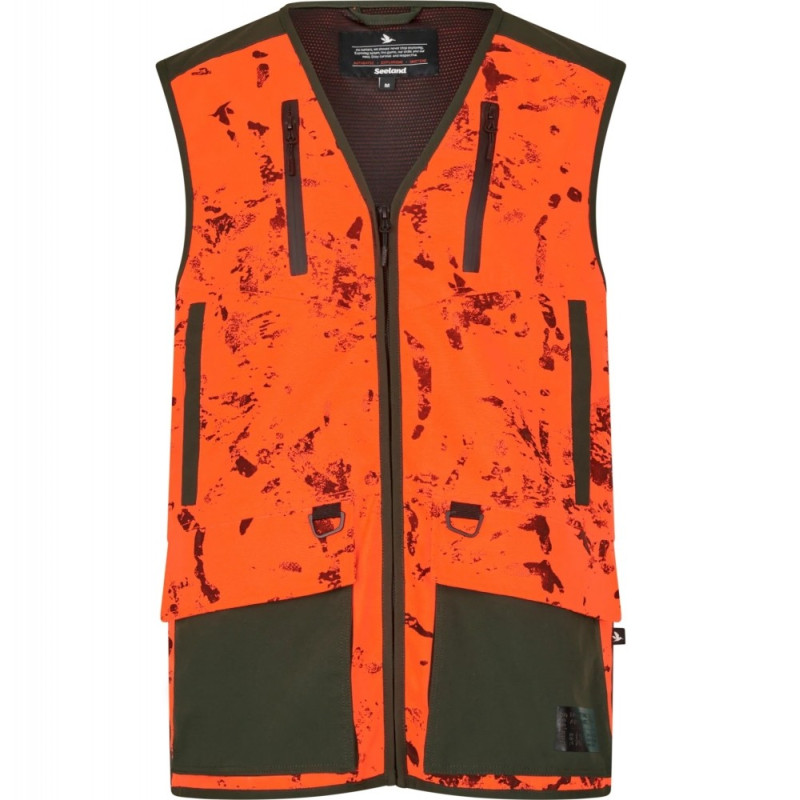 Waistcoat SEELAND Trax Blaze (Orange blaze InVis MPC)