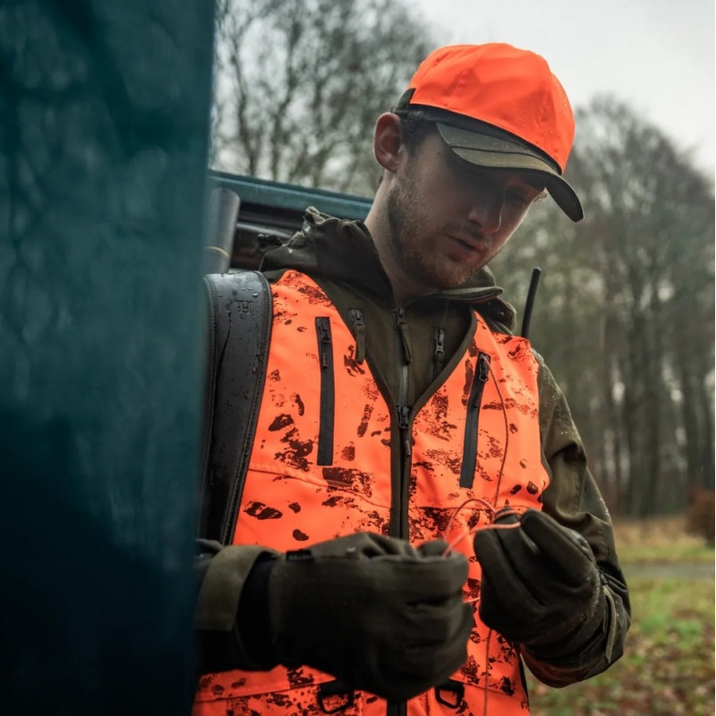 Waistcoat SEELAND Trax Blaze (Orange blaze InVis MPC)
