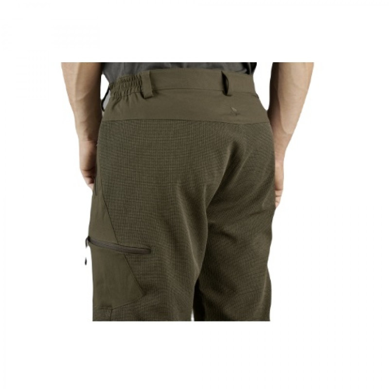 Kelnės SEELAND Outdoor Reinforced (pine green)