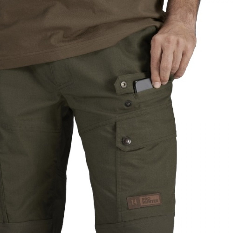 Kelnės HARKILA Pro Hunter Light (willow green)
