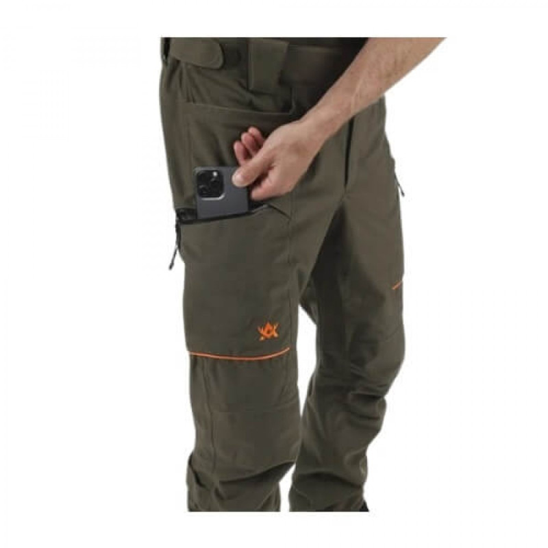 Kelnės ALASKA Extreme Lite (Night green)