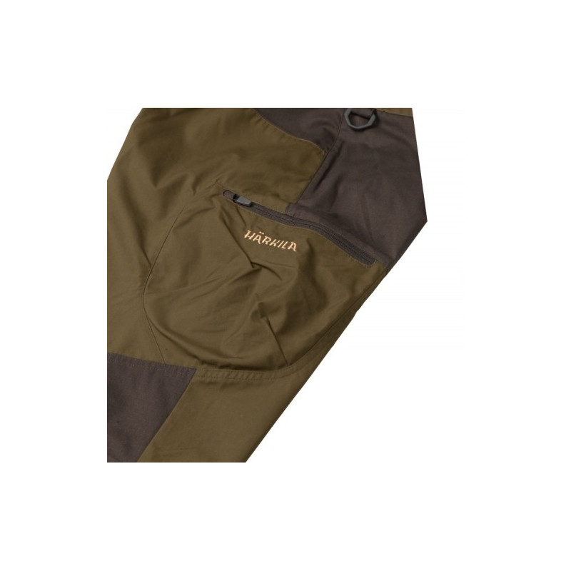 Kelnės HARKILA Hermod (dark olive/willow green)