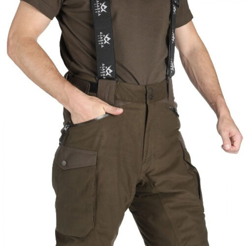 Kelnės ALASKA Tundra (moss brown)