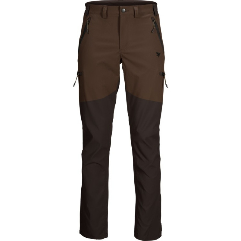 Kelnės SEELAND Outdoor stretch (pinecone/dark brown)
