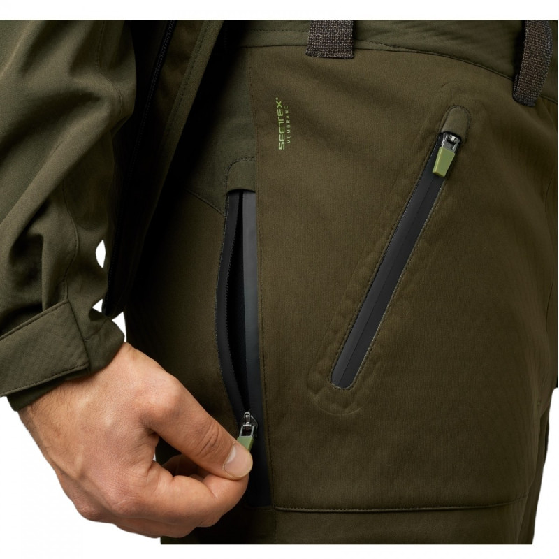 Kelnės SEELAND Hawker Shell II (pine green)