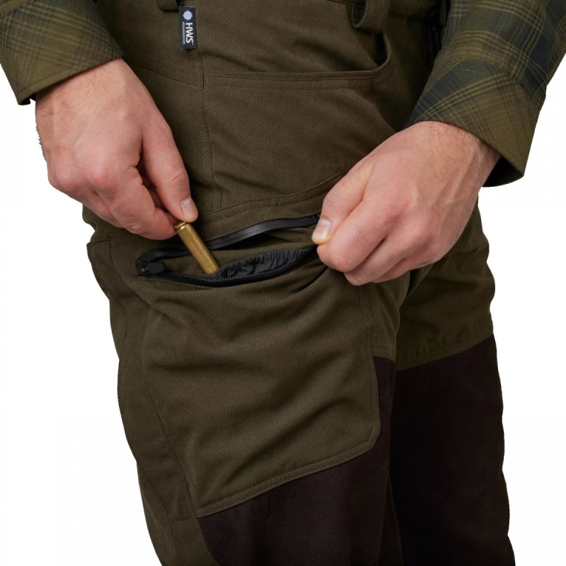 Kelnės HARKILA Driven hunt HWS leather (willow green/shadow brown)