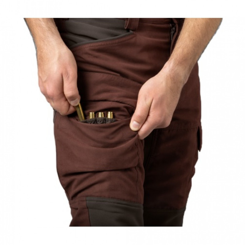 Kelnės HARKILA Scandinavian (Bloodstone red/shadow brown)