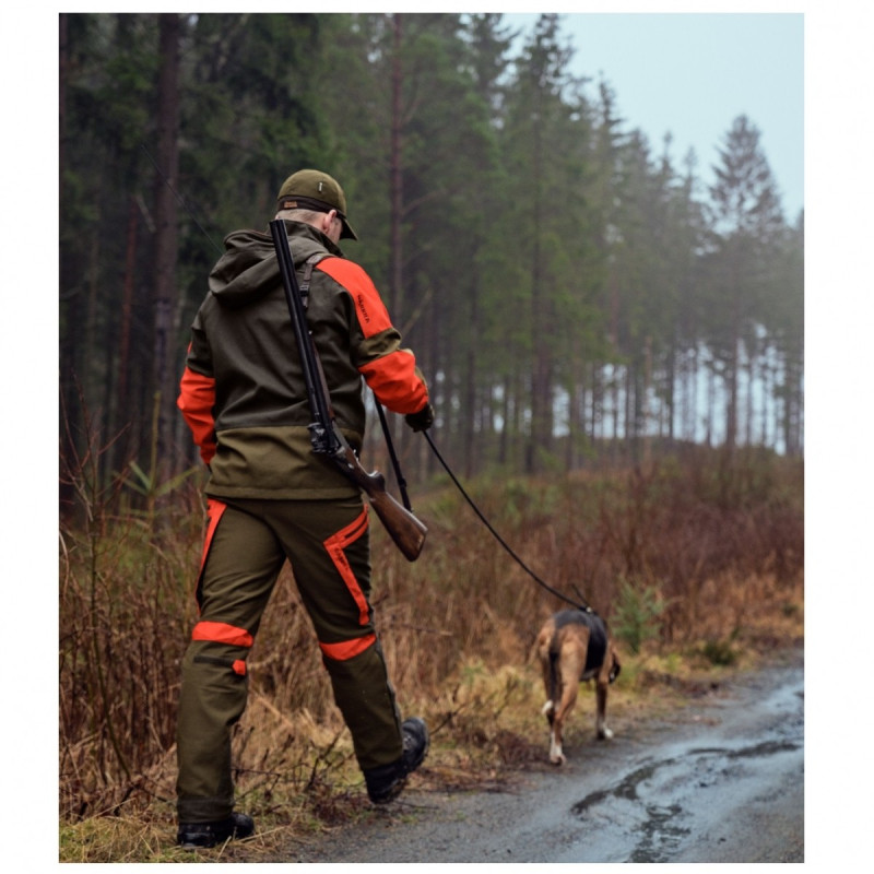 Kelnės HARKILA Pro Hunter Dog Keeper GTX (willow green/orange)