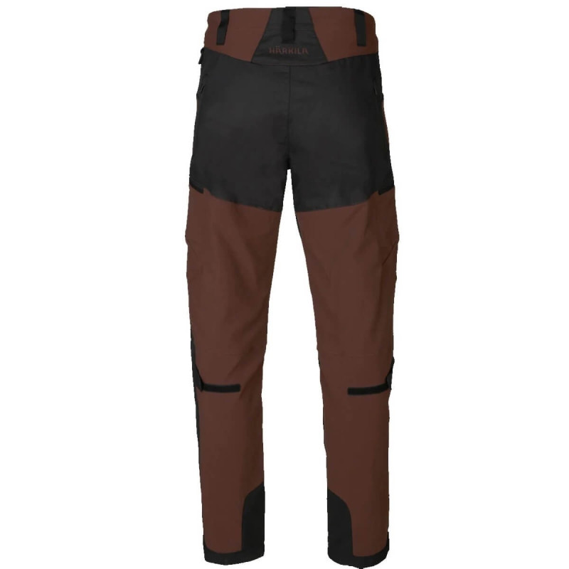 Kelnės HARKILA Ragnar (Burgundy/black)