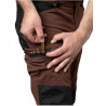 Kelnės HARKILA Ragnar (Burgundy/black)
