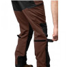 Kelnės HARKILA Ragnar (Burgundy/black)