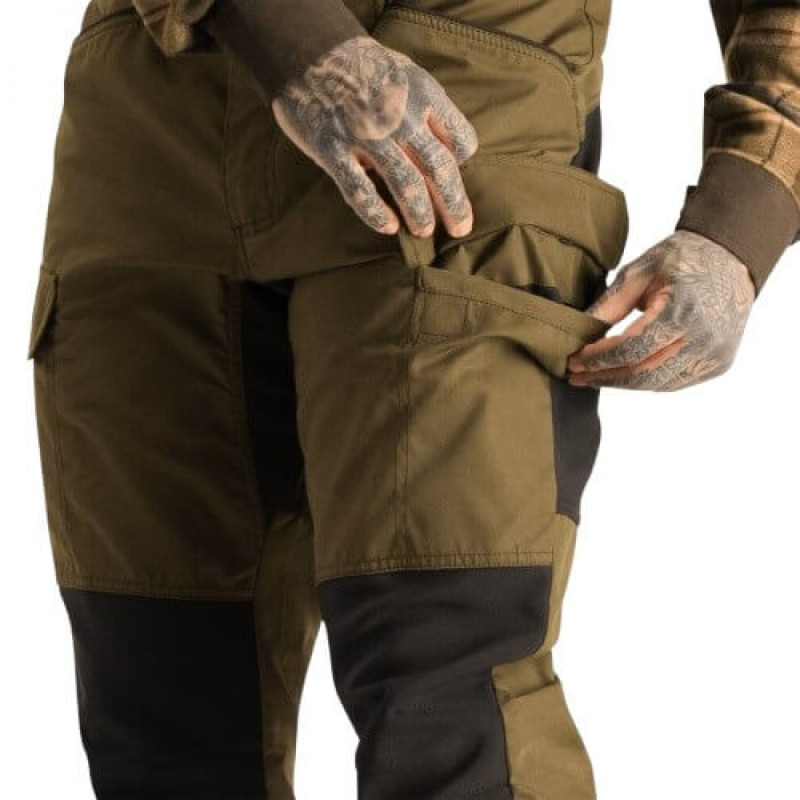 Trousers HARKILA Silas (Dark olive)