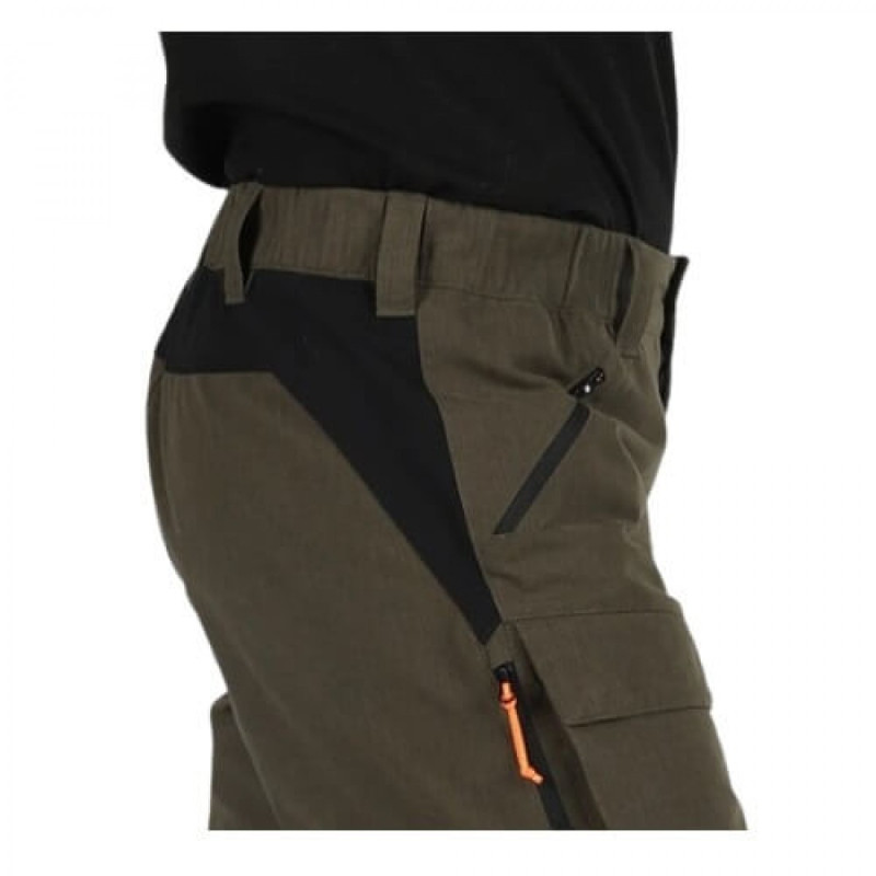 Kelnės ALASKA Durashield (Night green)