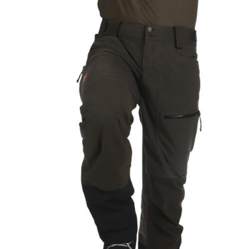 Kelnės ALASKA Predator Pro (Brown/Black)