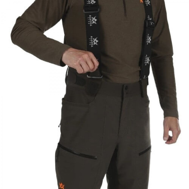 Kelnės ALASKA Predator Pro (Brown/Black)