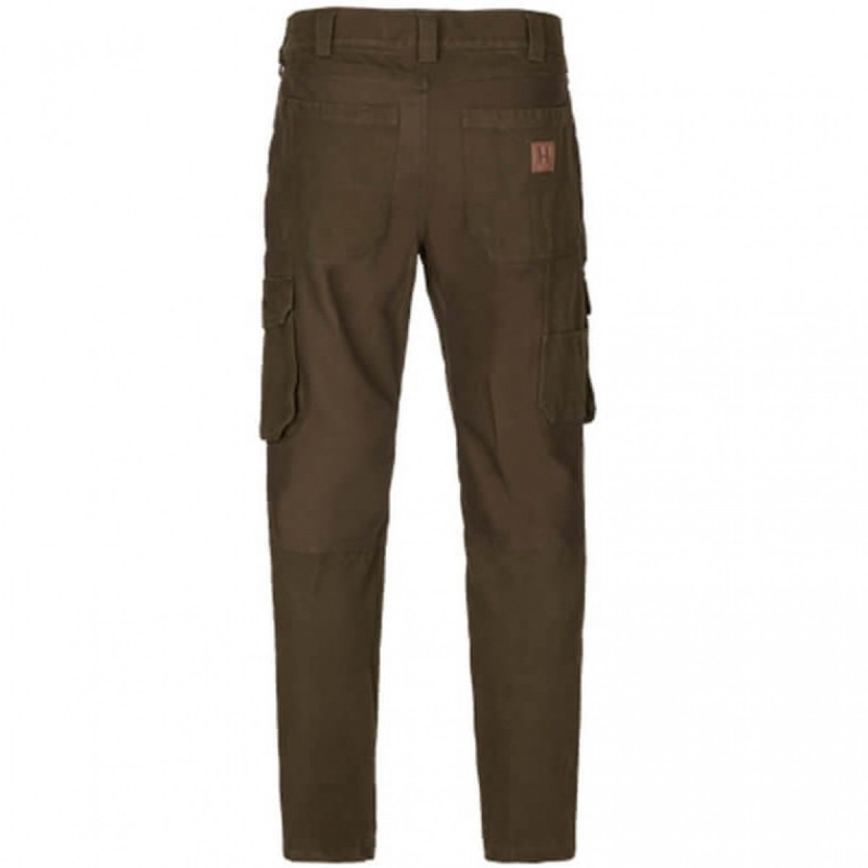 Trousers HARKILA Floki rough (Dark olive)