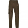 Kelnės HARKILA Floki rough (Dark olive)