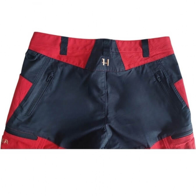 Trousers HARKILA Ragnar (Red/Black)