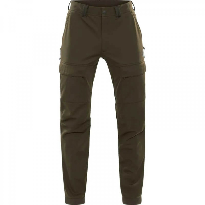Kelnės HARKILA Ivar (Antique sand/Dark olive)