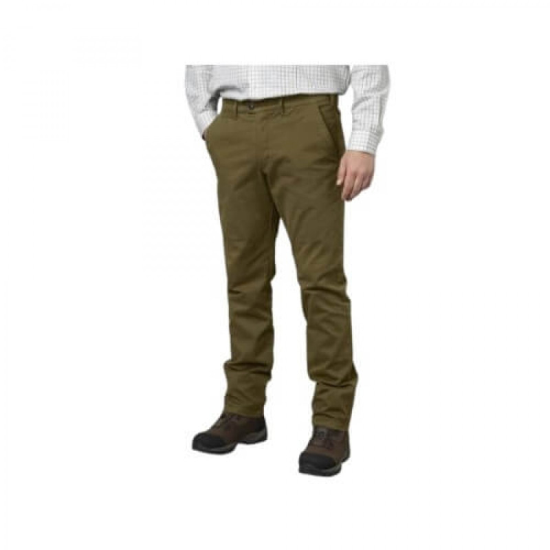 Kelnės HARKILA Norberg Chinos (Beech green)