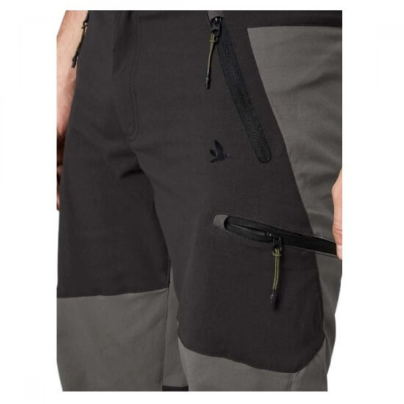Trousers SEELAND Outdoor stretch (Black/Grey)